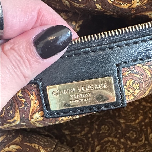 Gianni Versace Quilted Napa leather vanitas lady Athena - Picture 10 of 16